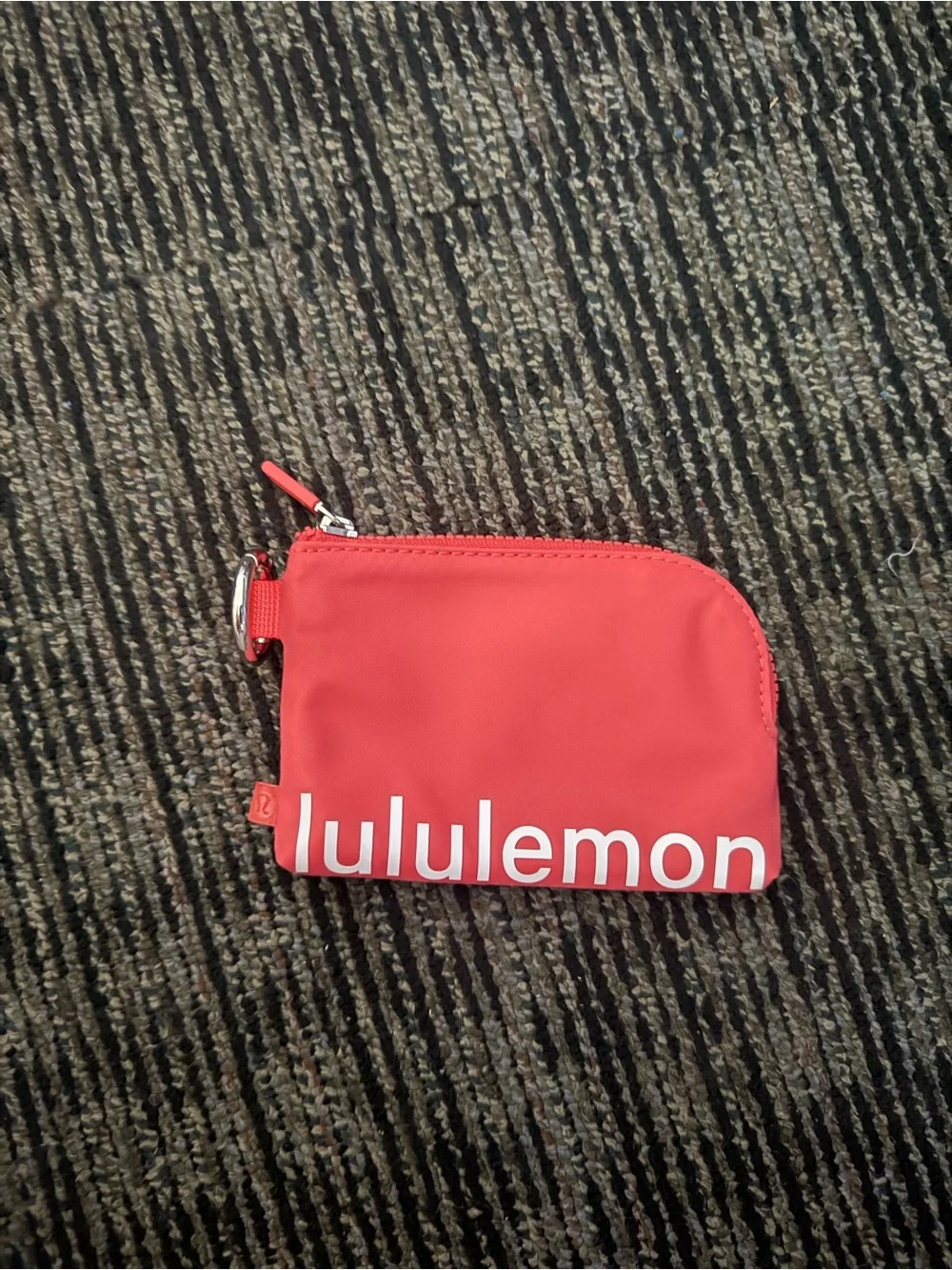 lululemon athletica Coral Zip Pouch with Keyring